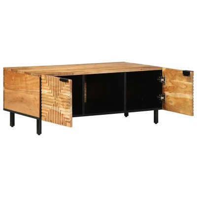 Image of vidaXL Coffee Table 100x54x40 cm Solid Wood Acacia