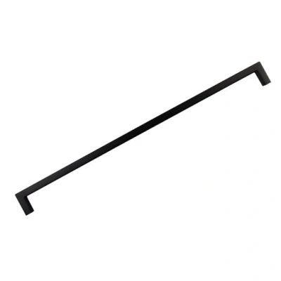 Image of Iflo Aliano Square D Pull Handle Matt Black 320mm 108.66.386