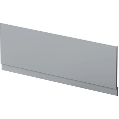 Image of Hudson Reed Matt Grey Bath Panel 1700mm Side MDF MOF277