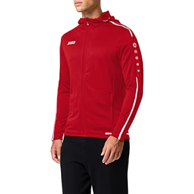 Image of JAKO Striker 2.0 M9419 Men&#039;s Tracksuit Polyester with Hood, Chili Red/White, 4XL