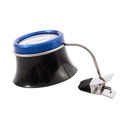 Image of TsoLay 5X Clip On Eye Loupe Eyeglass Magnifier Magnifying Glass Lens for Repair Work