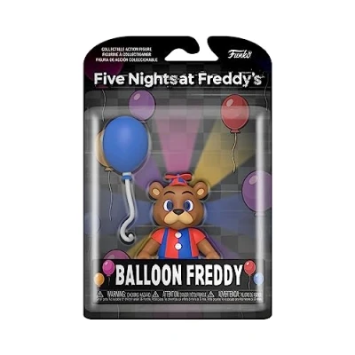 Image of Funko Action Figure: Five Nights At Freddy&#039;s (FNAF) SB Balloon Freddy Fazbear Collectable Toy Gift Idea Official Merchandise