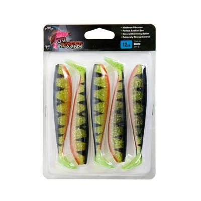 Image of Fox Rage Zander Pro Shad Perch Ultra UV Packs 7,5cm 5pcs