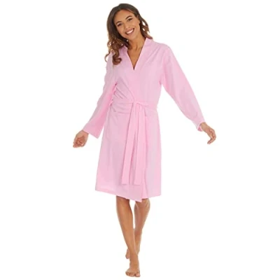 Image of Undercover Ladies Jersey Kimono Robe 34B1857 Pink Small