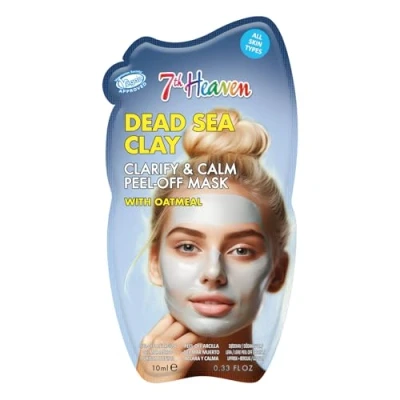 Image of 7th Heaven Dead Sea Clay Peel Off Face Mask with Oatmeal Clarify and Calm All Skin Types