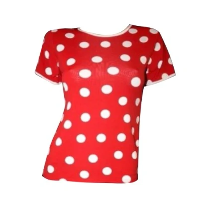 Image of Insanity Minnie Polka Dot T Shirt (M/L)