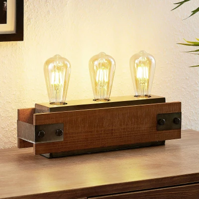 Image of Lindby Nilaska table lamp, 3 bulb