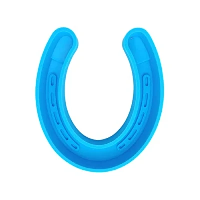 Image of YANGLY Horseshoe Mold Handmade Ornaments Epoxy Resin Cake Decorating Silicone Mould DIY Crafts Jewelry Casting Tools