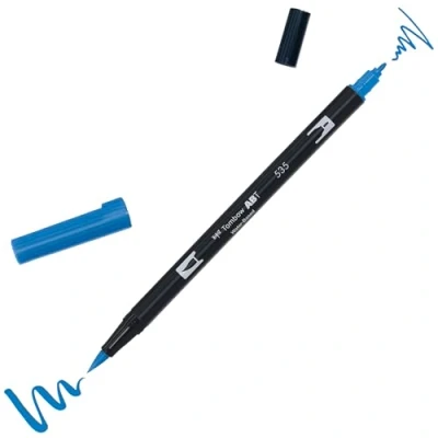 Image of Tombow ABT 535 Dual Brush Pen Cobalt Blue