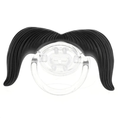 Image of 5starwarehouse® Baby Funny Moustache Dummy Dummies Soother Pacifier Novelty Joke (Big Black)