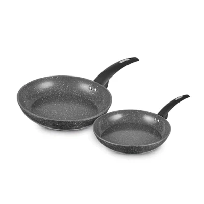 Image of Tower Cerastone Forged 20cm &amp; 28cm Frying Pan Set Graphite