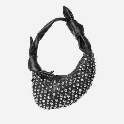 Image of Stine Goya Studded Recycled Leather Blend Satchel