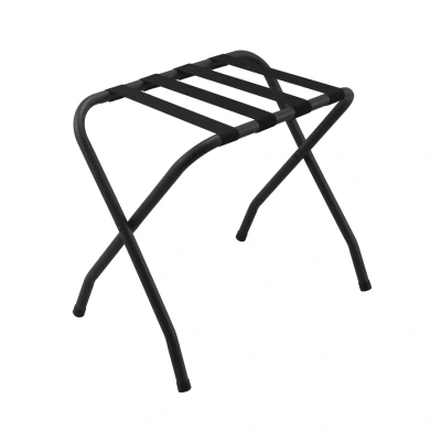 Image of Corby Ashton Metal Luggage Rack in Black with No Back