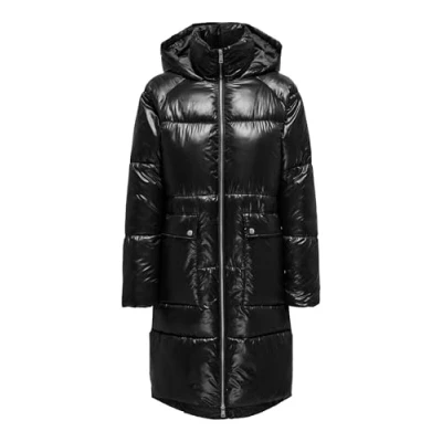 Image of ONLY Women&#039;s Onlsky Oversized Puffer Coat CC OTW Buffer, Black, S