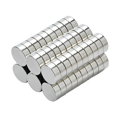 Image of Yizhet 50pcs N38 Neodymium Strong Magnets Cylinder Fridge Rare Earth Disc 8 x 3 mm for Arts, Crafts, Hobbies, Home and Office (8x3mm)