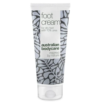 Image of Foot Cream from Australian Bodycare 100ml Hard Skin Remover for Women &amp; Men Treatment against Hard, very Dry Cracked Feet with 10% Urea Care Sweaty Tea Tree Oil
