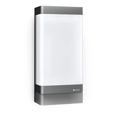 Image of STEINEL LED Outdoor Wall Light L 271 Digi SC Anthracite, 180 Motion Detector, Smart Bluetooth Lamp, Operated Via App
