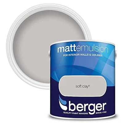 Image of Berger Matt Emulsion 2.5L Soft Clay