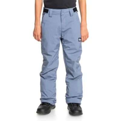 Image of Quiksilver Estate Youth Snow pants for kids, Size: 8y, Flint stone