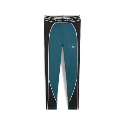 Image of Puma FIT Train Strong 7/8 Leggings, Women&#039;s, Size: Large, Cold green