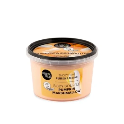 Image of Organic Shop Pumpkin Marshmallow Smoothing Body Souffle. &amp; Almond, 250 ml