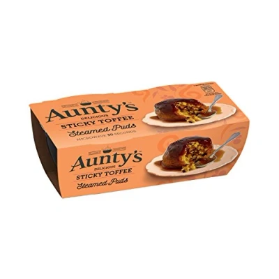 Image of Aunty&#039;s Steamed Sticky Toffee Puddings 2 x 110g