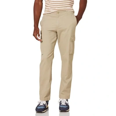 Image of Amazon Essentials Men&#039;s Slim Fit Stretch Cargo Trousers (Available in Big &amp; Tall), Khaki Brown, 40W / 29L