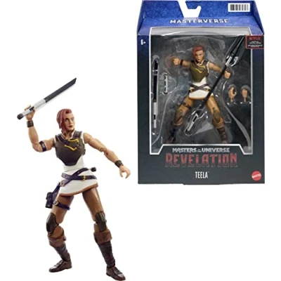 Image of Masters of the Universe Masterverse Collection, 7 in MOTU Battle Figures for Storytelling Play and Display, Gift Kids Age 6 Older Adult Collectors