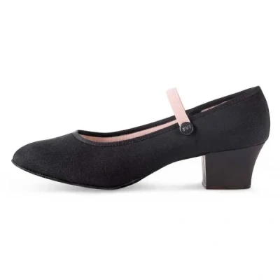 Image of Bloch Women&#039;s Tempo Canvas Jazz Modern Dance Shoes, Black, 8 UK