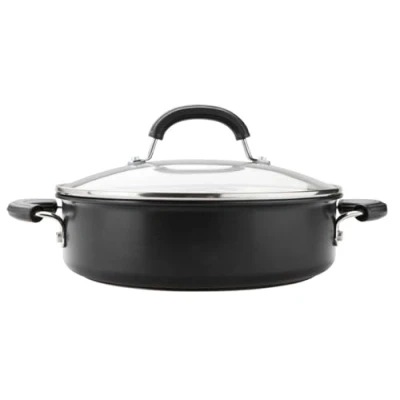 Image of Circulon Total Hard Anodised Sauteuse Cvd 28Cm, Black