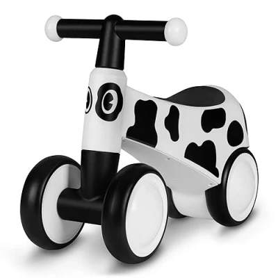 Image of LIONELO SAMMY Balance Bike for 1 to 3 Years, Toddler Walker with 4 Wheels Up 25 kg, Non slip Handles Lights, Design Choices, Ergonomic Saddle, Suitable Both Girls and Boys, Great Gift