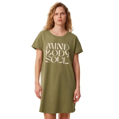 Image of Triumph Women&#039;s Nightdresses NDK X Nightgown, Martini Olive, 12