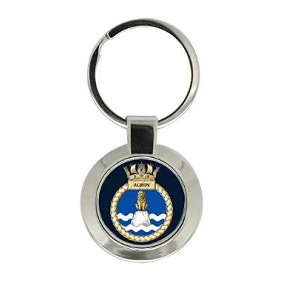 Image of HMS Albion, Royal Navy Key Ring