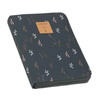 Image of LÄSSIG Mum&#039;s Document Pouch for Ultrasound pictures documents and cards/ Blobs forest