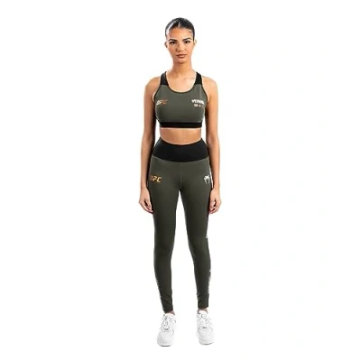 Image of Venum, UFC Adrenaline Fight Week Women’s Performance Tight, Women&#039;s, L, Khaki/Bronze
