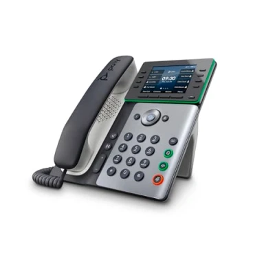 Image of POLY Edge E320 IP phone Black, Silver 8 lines