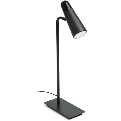 Image of Lao LED 1 Light Adjustable Table Lamp Black