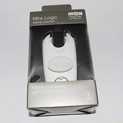 Image of Mira 2.1605.127 White Logic Shower Holder, and Bath