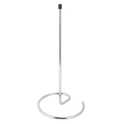 Image of Silver Decanter Dryer, Bottle Drainer Drying Rack Stainless Steel Upside Down Holder Wine Stand, 12.2x6.5inch