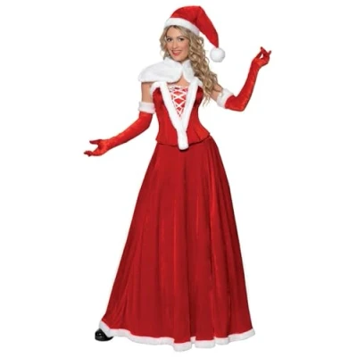 Image of Generique Mrs Claus costume for women L