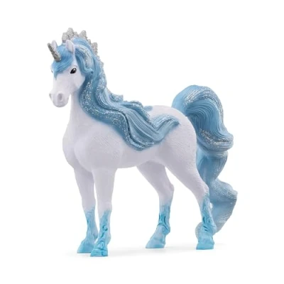 Image of schleich 70823 BAYALA Flowy Unicorn Mare Figurine for ages 5+, Black