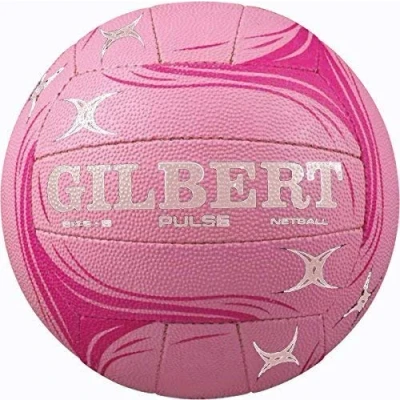 Image of Gilbert Pulse Netball Pink Size 5
