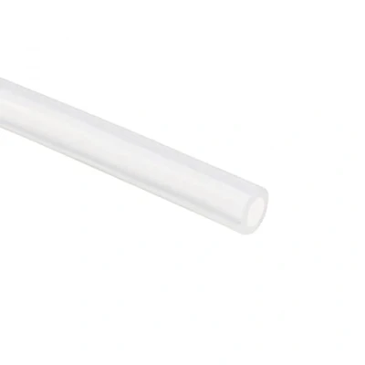 Image of Sourcingmap Silicone Tube, 4mm ID, 6mm OD, 6.56&#039;, Flexible Rubber Tubing, Water Air Hose Pipe, Translucent, for Pump Transfer