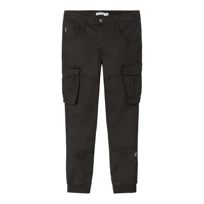 Image of Name it Nkmryan PANT Cargo trousers for kids, Size: 14y, Black