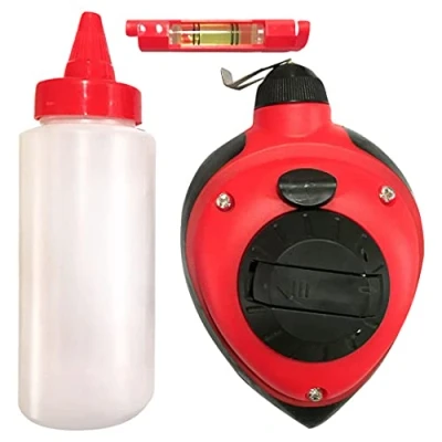 Image of Amtech G3760 30m (100ft) Line Marker, Chalk and Mini Spirit Level Set
