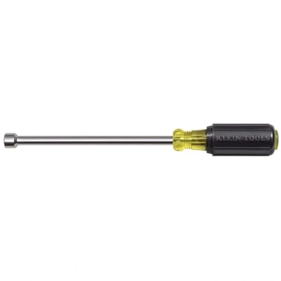 Image of Klein Tools 646 3/8M Magnetic Tip Nut Driver, 3/8 Inch with 6 Hollow Shank, Made in USA