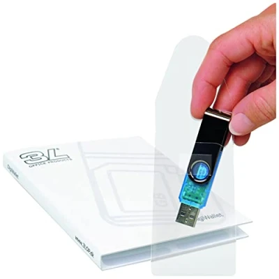 Image of 3L Self Adhesive USB Pocket with Wallet Clear