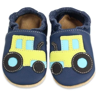Image of Beck Baby boy Tractor Slippers