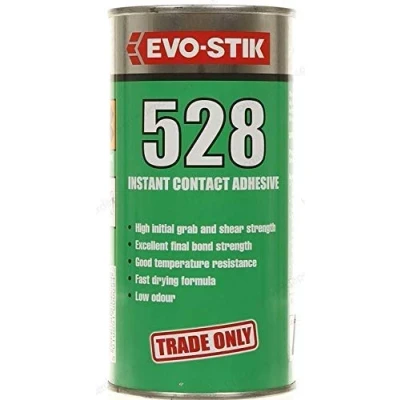 Image of 4 x EVO STIK 528 500ml Instant High Grab Contact Adhesive Glue Fast Drying