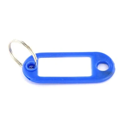 Image of Plastic Key ID Tag Label Fobs 50 Pack